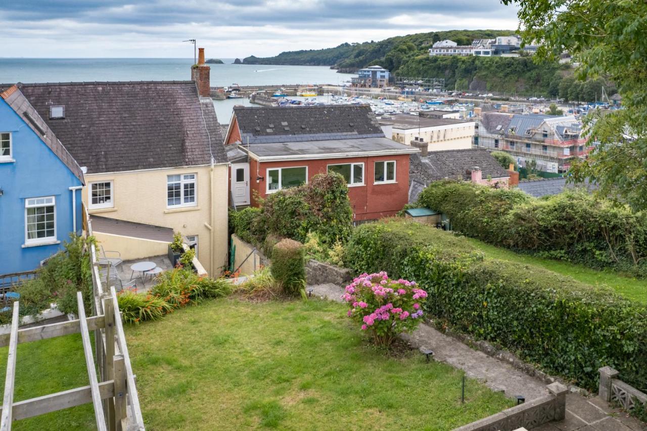 Ivydene - Beautiful Cottage, Stone Throw From Beach, Wonderful Sea Views Saundersfoot Ngoại thất bức ảnh